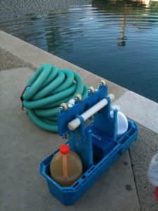 Detecting a Water Leak in a Pool